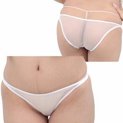 スケスケシースルーフルバック ホワイト() スケスケシースルーフルバック ホワイト