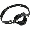 <SM VIP>リップ開口リング口枷 (黒)